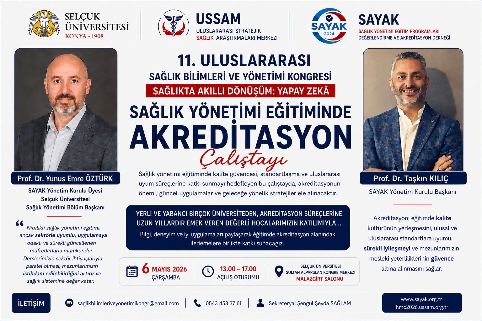 Sağlık Yönetimi Eğitiminde Akreditasyon Çalıştayı